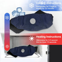 Reusable Knee Ice Pack Wrap Ice Pack for Knee Adjustable Cold Compress Cold Therapy Gel Pads for Pain Relief Sports Injuries