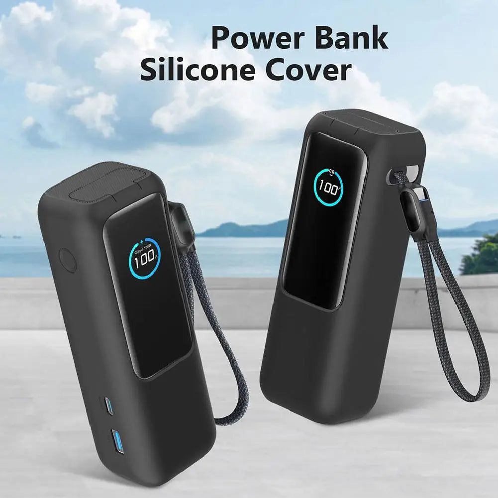 For Anker Zolo 165W Portable Power Bank Case For Anker Zolo Case Mobile Power Silicone Case Portable Power Bank Protective Cover