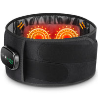 New Upgrade Electric Heating Waist Massager Support Belt Vibration Hot Compress Brace Belt Back Relax 3 Gears Adjustment