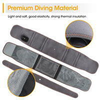 New Upgrade Electric Heating Waist Massager Support Belt Vibration Hot Compress Brace Belt Back Relax 3 Gears Adjustment