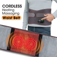New Upgrade Electric Heating Waist Massager Support Belt Vibration Hot Compress Brace Belt Back Relax 3 Gears Adjustment