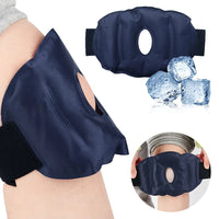 Reusable Knee Ice Pack Wrap Ice Pack for Knee Adjustable Cold Compress Cold Therapy Gel Pads for Pain Relief Sports Injuries